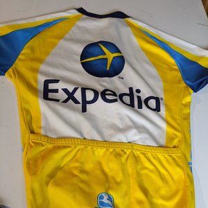 Lot of 2 Expedia branded biking shirts